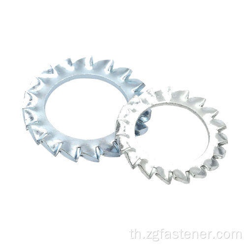 DIN6798 Blue Zinc External Teeth